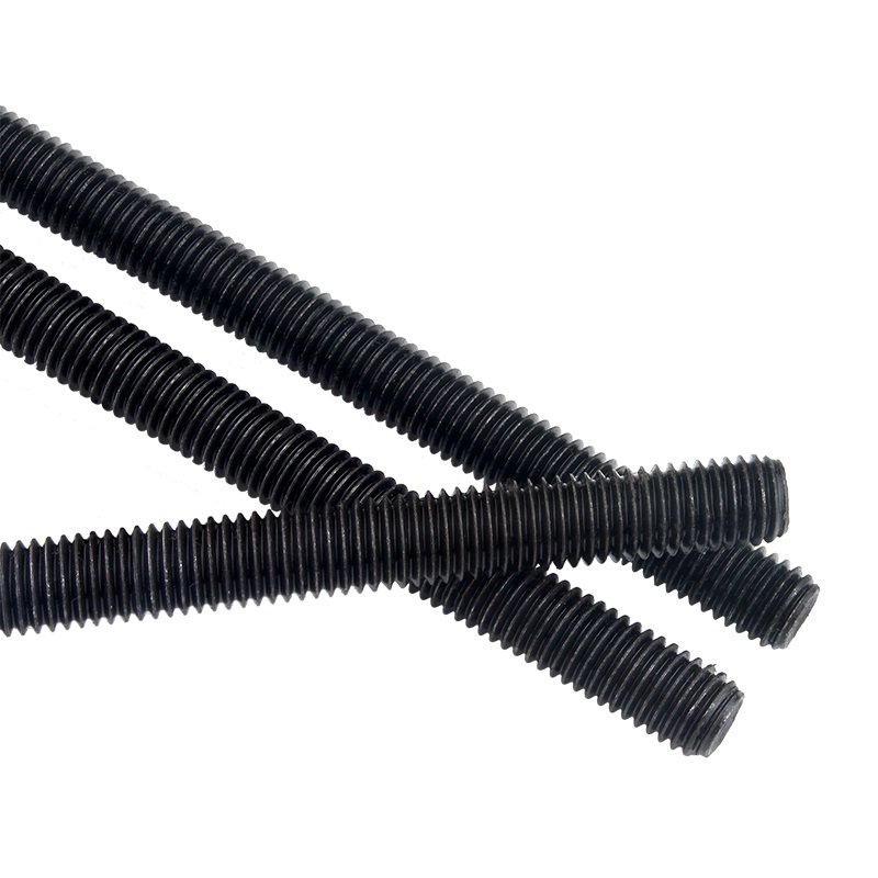 Black Oxide High Strength Steel Grade 4.8 8.8 10.9 12.9 DIN975 DIN976 Threaded Rods