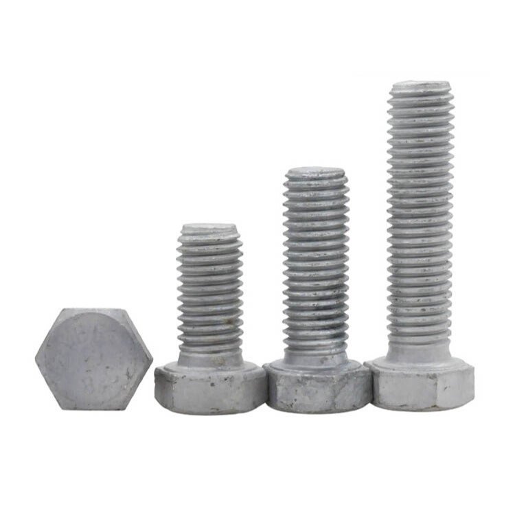 High Strength Grade 8.8 10.9 12.9 Steel DIN931 DIN933 Hot Dip Galvani ( (6)