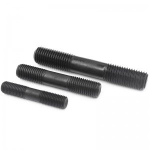 High strength stud bolt carbon steel blackened Full thread stud