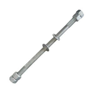 High strength stud bolt Dacromet Plated DIN938 Full tooth half tooth stud