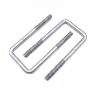 High Strength Grade Hot-Dip Zinc U-Bolts Square Bends ASME