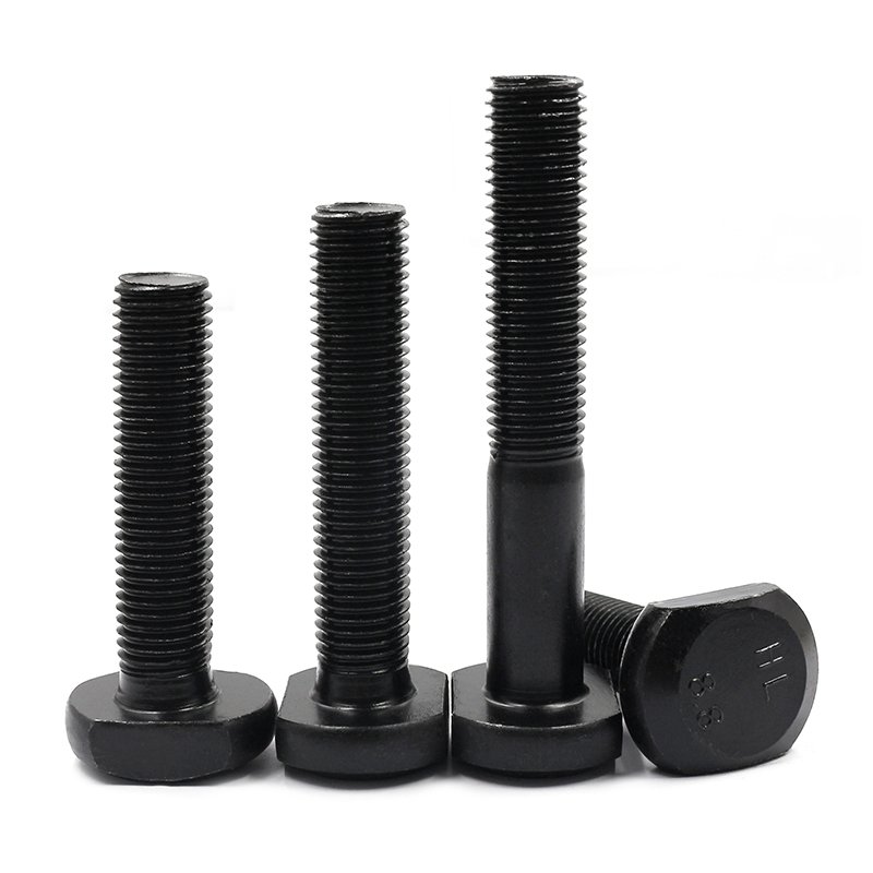 High Strength Grade 4.8 8.8 10.9 12.9 Black Oxide DIN186 T Bolts Featured Image
