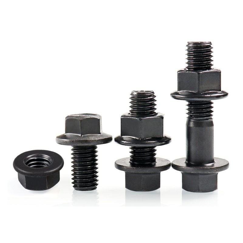 High Strength Grade 4.8 8.8 10.9 12.9 Black Oxide DIN6921 Flange Bolts (7)