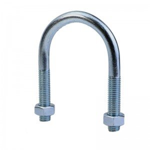High Strength Grade 4.8 8.8 10.9 12.9 Steel Galvanized White Blue Zinc Plated DIN3570 U Bolts