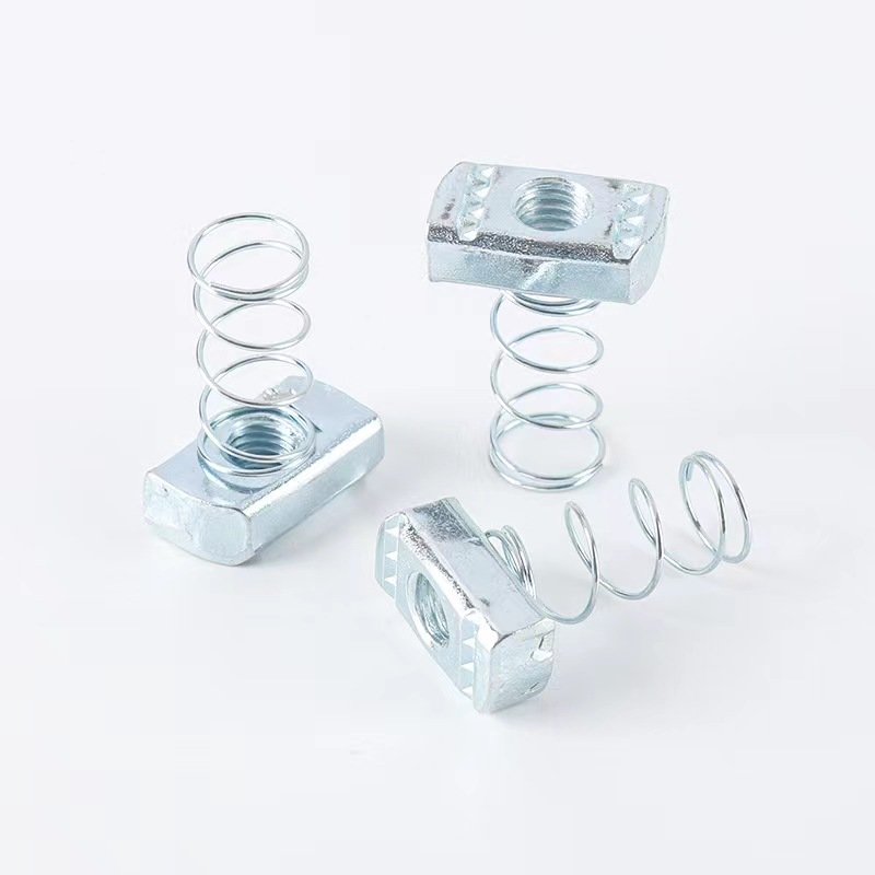 Zinc Plated Spring Channel Nuts
