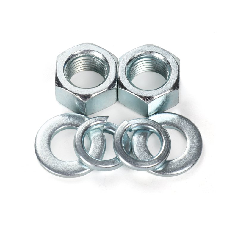 High Strength Grade 4 8 10 12 Steel Galvanized Blue White Zinc Plated DIN9 ( (6)