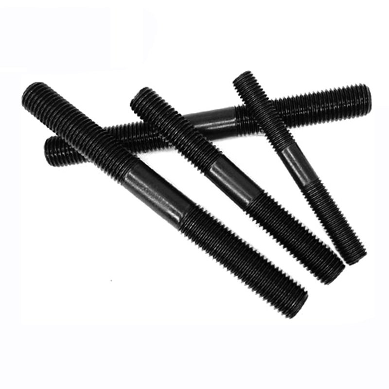 Black Oxide Stell DIN938 Double Ending Stud Bolts