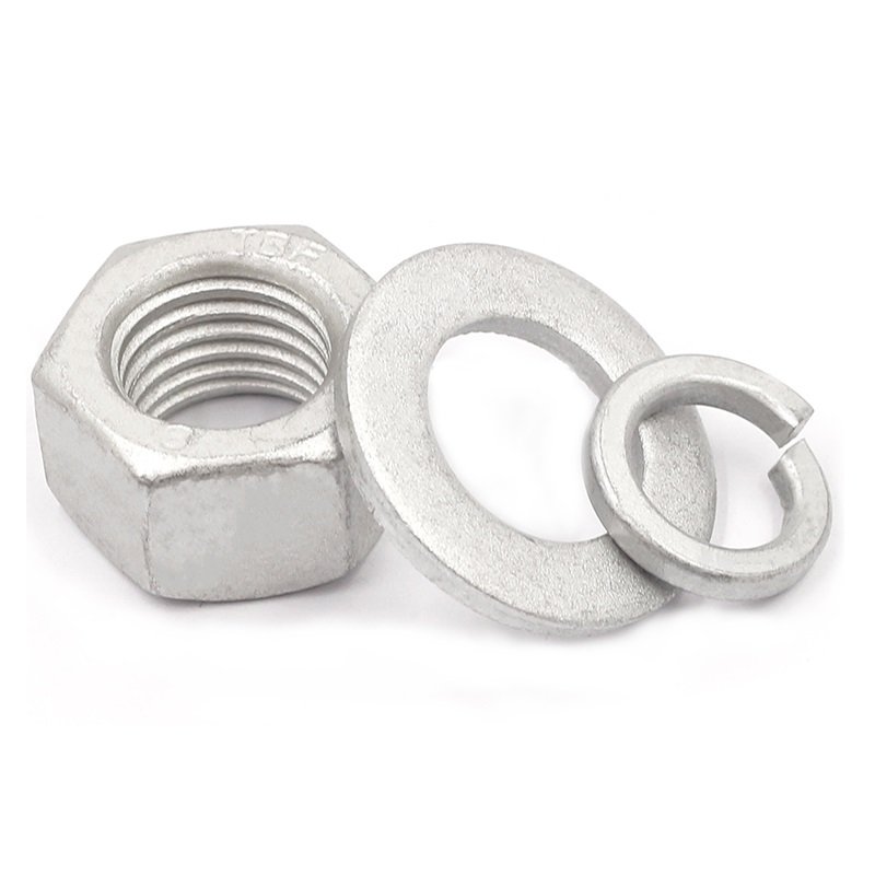 High Strength Grade 4 8 10 12 Steel Dacromet DIN934 Hex Nuts (5)