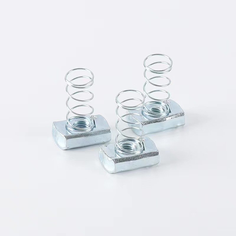 Zinc Plated Spring Channel Nuts