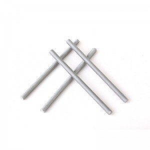 Dacromet full thread galvanized thread rod DIN976 carbon steel Dental strip