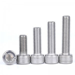 Stainless Steel SS201 SS304 SS316 A2-70 A4-80 DIN912 Allen Bolts
