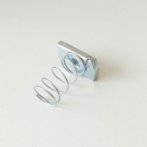 High Strength Grade 4 8 10 12 Steel Galvanized Blue White Zinc Plated Spring Channel Nuts