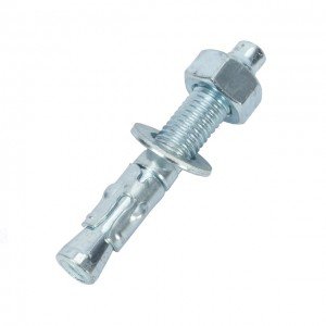 Stainless steel car repair gecko sleeve galvanized expansion bolt  blue plated white zinc screw