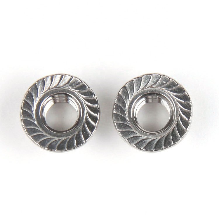 Stainless Steel A2-70 A4-80 SS201 SS304 SS316 DIN6923 Hex Flange Nuts (14)