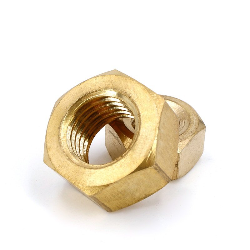 Brass Copper DIN934 Hex NutsBrass Copper DIN934 Hex Nuts (5)
