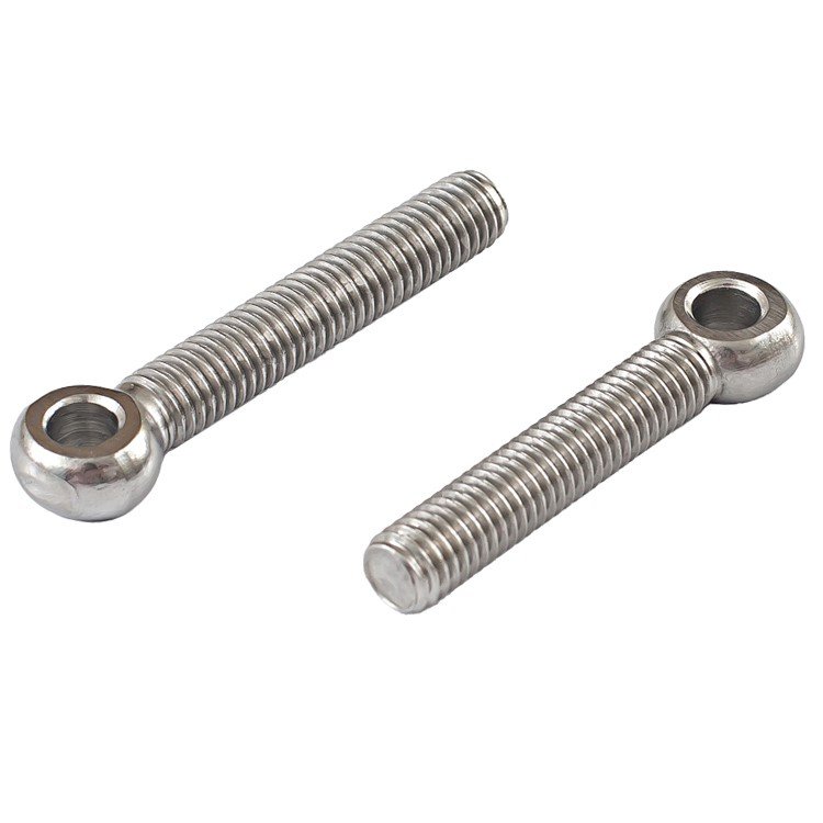 Stainless Steel A2-70 A4-80 SS201 SS304 SS316 DIN444 Eye Bolts (2)