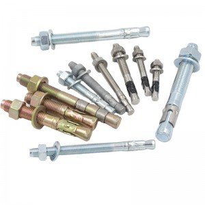 High strength chemical anchor bolt galvanized Anchoring fixed anchor bolts for fixed buildings