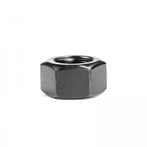 High Strength Grade 4 8 10 12 Steel Black Oxide DIN934 Hex Nuts