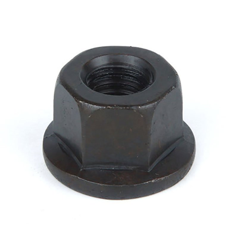 High Strength Grade 4 8 10 12 Steel Black Oxide DIN6923 Hex Flange Nuts (2)