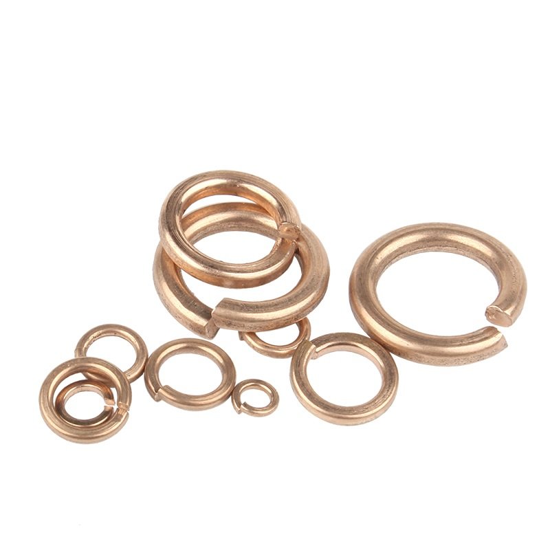 Galvanized Copper spring washer DIN127 Opening gasket Featured Image
