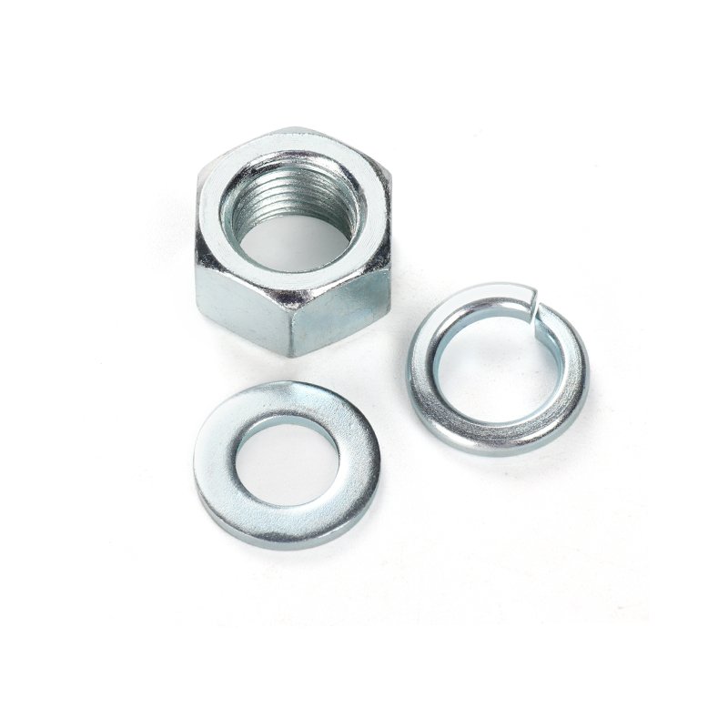 High Strength Grade 4 8 10 12 Steel Galvanized Blue White Zinc Plated DIN9 ( (9)