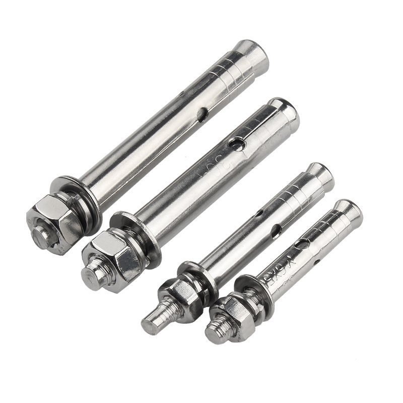 White Blue Zinc Plated Carbon Steel Wedge Anchor Bolts