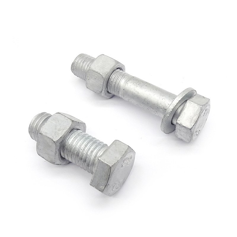 Grade 4.8 Carbon Steel DIN931 DIN933 Hot Dip Galvanized HDG Hex Bolts Featured Image