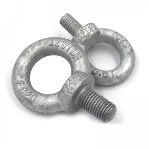High Strength Grade 4.8 8.8 10.9 12.9 Steel Hot Dip Galvanized HDG DIN580 Eye Bolts