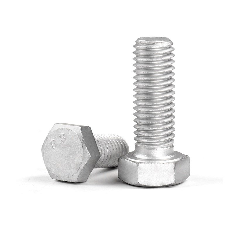 High Strength Grade 8.8 10.9 12.9 Steel DIN931 DIN933 Dacromet Hex Bolts (2)