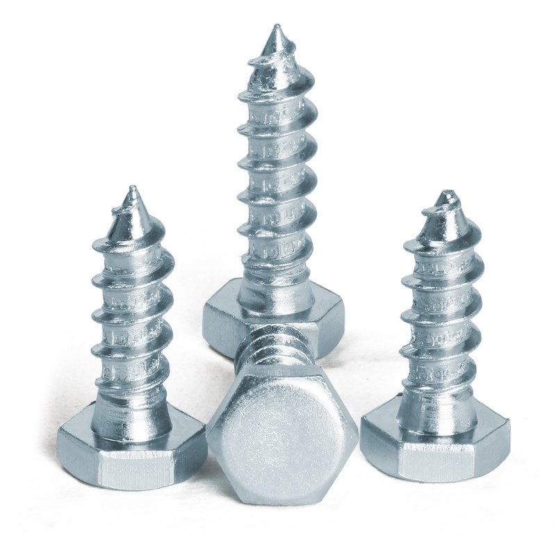 Zinc Plated Steel Hexagon Head 