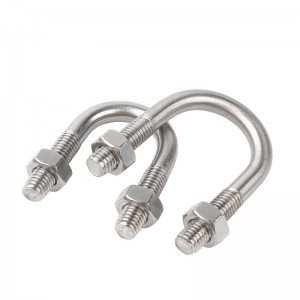 Stainless Steel A2-70 A4-80 SS201 SS304 SS316 DIN3570 U Bolts