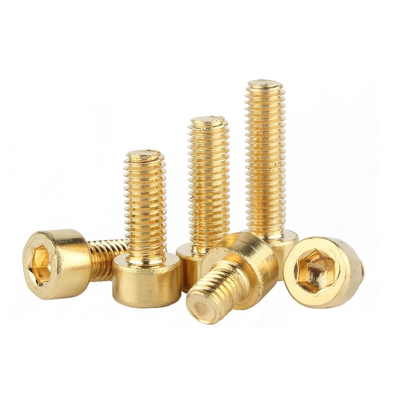 Copper Brass DIN912 Allen Bolts (1)