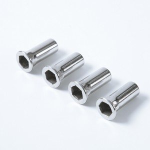 Half-Hexagon Rivet Nut Reduced Head Closed End ss 304