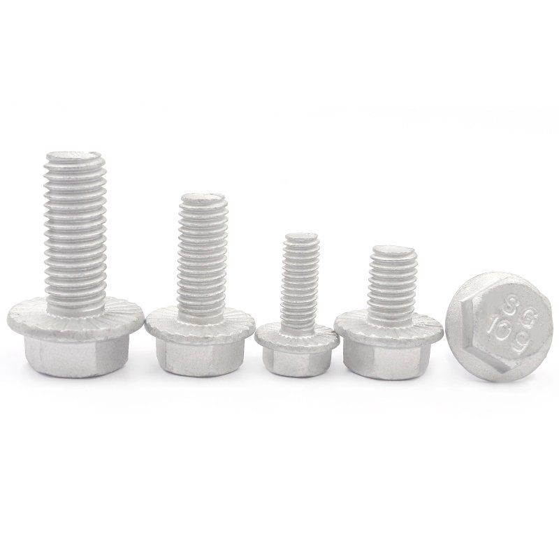 High Strength Grade 4.8 8.8 10.9 12.9 Hot Dip Galvanized HDG DIN6921 Flange Bolts Featured Image