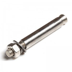 304 stainless steel expansion bolt Galvanized Exploded screw hexagon bolt