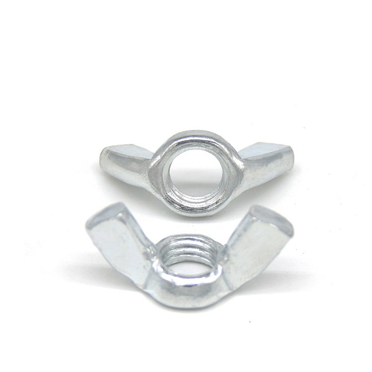 High Strength Grade 4 8 10 12 Steel Galvanized Blue White Zinc Plated DIN315 Butterfly Wing Nuts