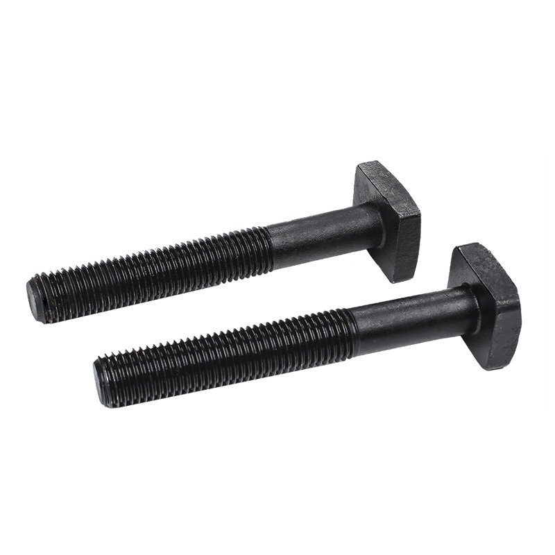 High Strength Grade 4.8 8.8 10.9 12.9 Black Oxide DIN186 T Bolts (12)