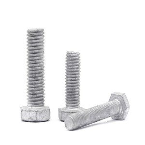Grade 4.8 Carbon Steel DIN931 DIN933 Hot Dip Galvanized HDG Hex Bolts