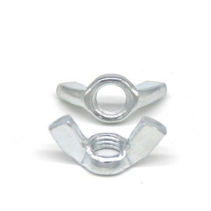 High Strength Grade 4 8 10 12 Steel Galvanized Blue White Zinc Plated DIN315 Butterfly Wing Nuts