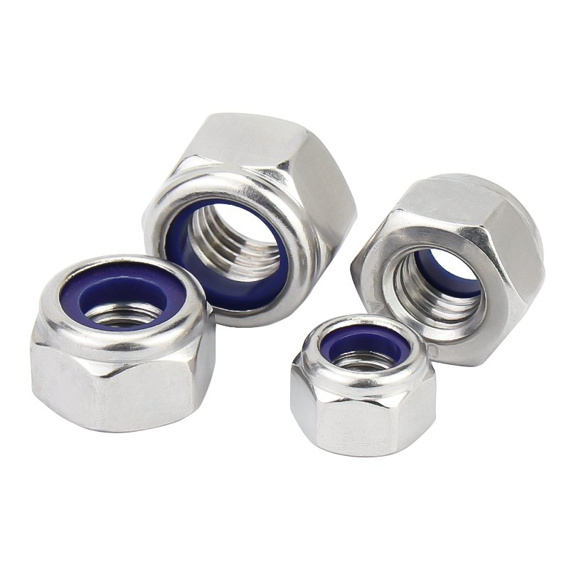 Stainless Steel A2-70 A4-80 SS201 SS304 SS316 DIN982 DIN985 Nylon Lo ( (8)