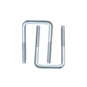 High Strength Grade Hot-Dip Zinc U-Bolts Square Bends ASME
