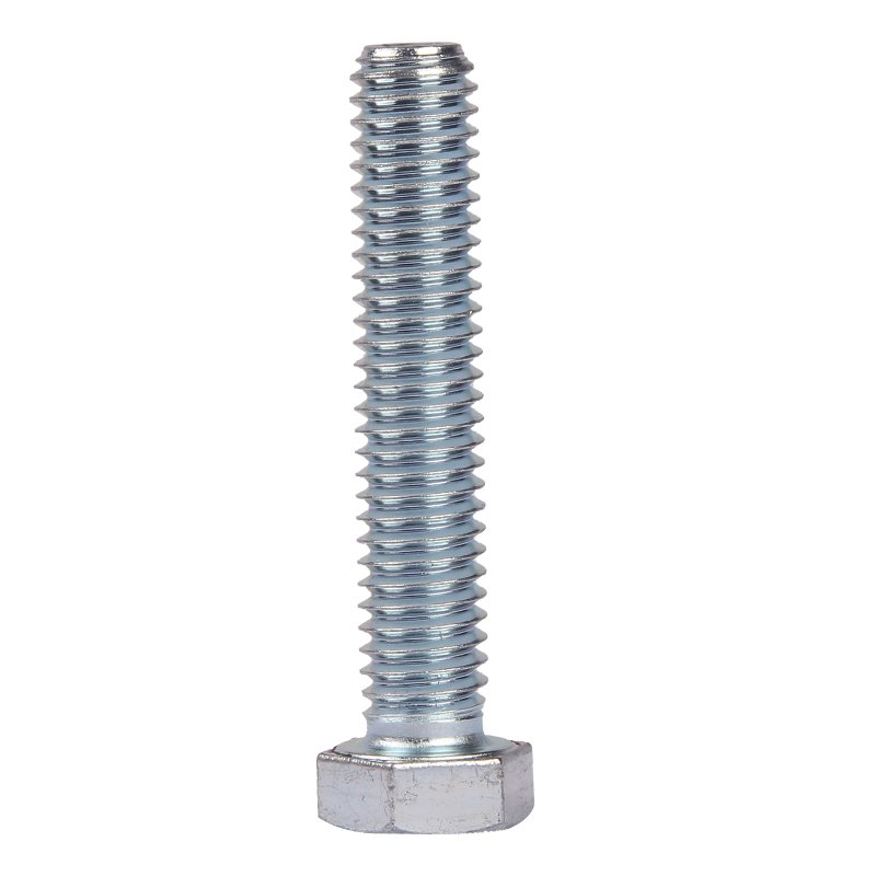 ANC BSW High Strength White Zinc Plated Hex Bolts (4)