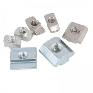DIN508 Zinc Plated Steel Stainless Steel T Nuts