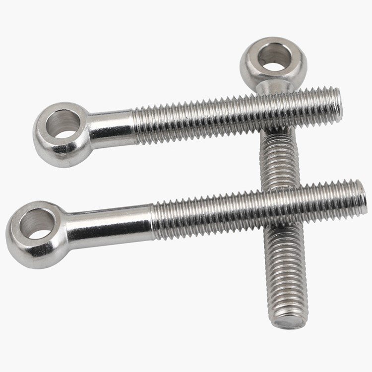 Stainless Steel A2-70 A4-80 SS201 SS304 SS316 DIN444 Eye Bolts (6)