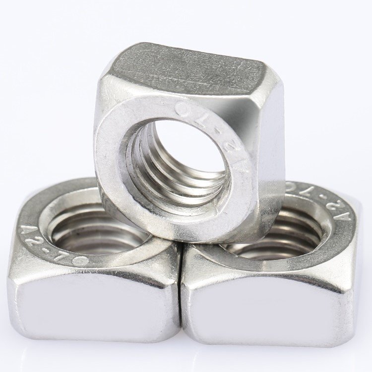Stainless Steel SS201 SS304 SS316 DIN577 Square Nuts