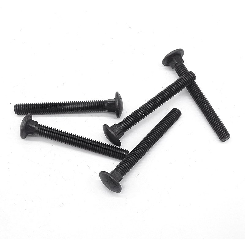 High Strength Grade 4.8 8.8 10.9 12.9 Black Oxide DIN603 Carriage Bolts (8)