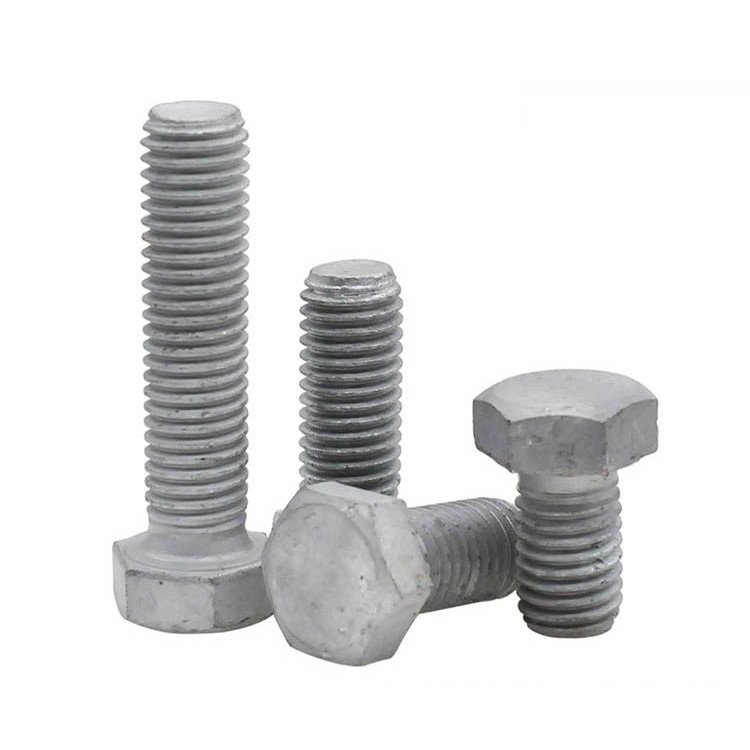 High Strength Grade 8.8 10.9 12.9 Steel DIN931 DIN933 Hot Dip Galvani ( (8)