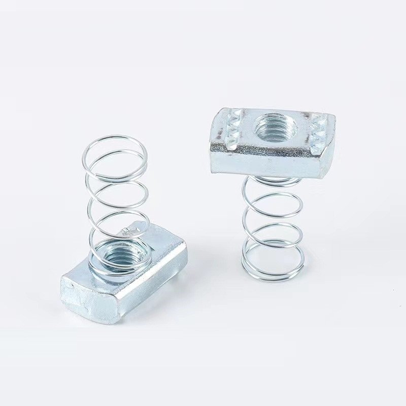 Zinc Plated Spring Channel Nuts