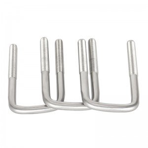 High Strength Grade Stainless Steel U-Bolts Square Bends ASME