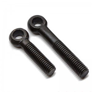 High Strength Grade 4.8 8.8 10.9 12.9 Steel Black Oxede DIN444 Eye Bolts